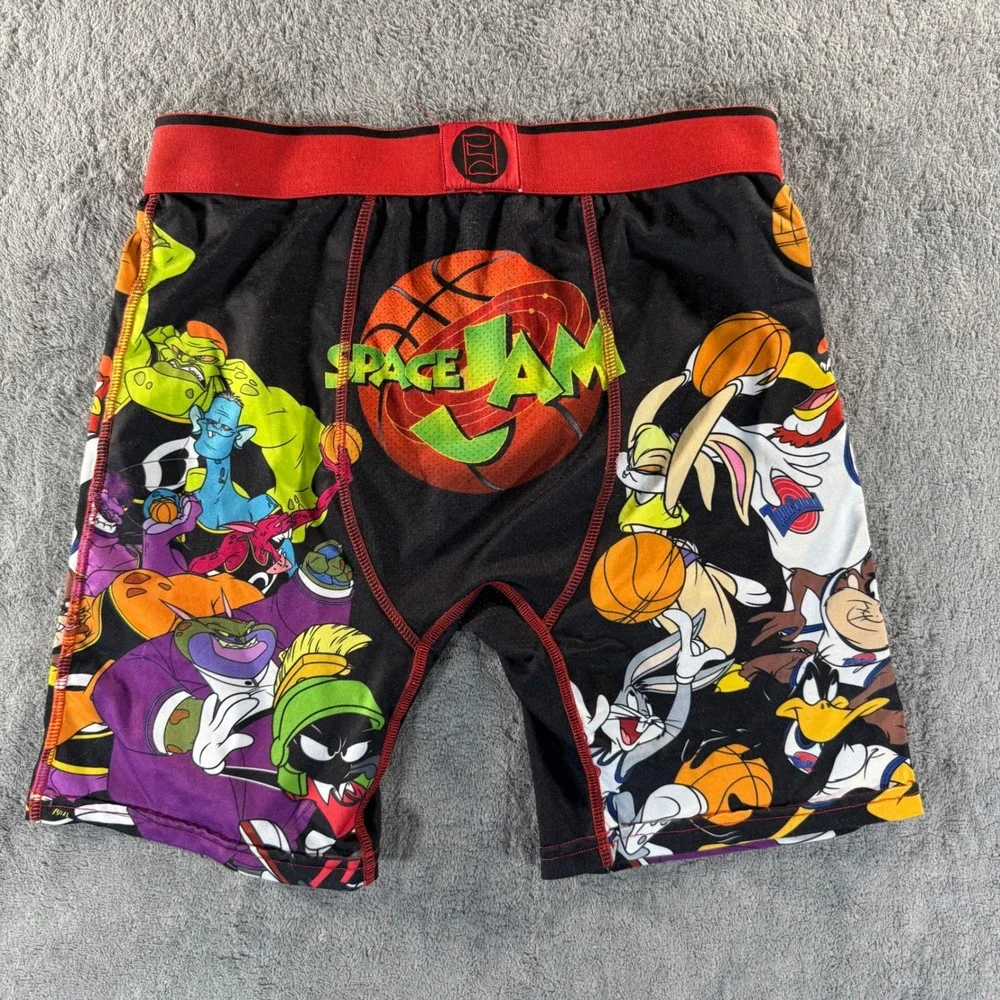 PSD Boxer Briefs Mens Small Black Excellent Space Jam Looney Tunes Monstars